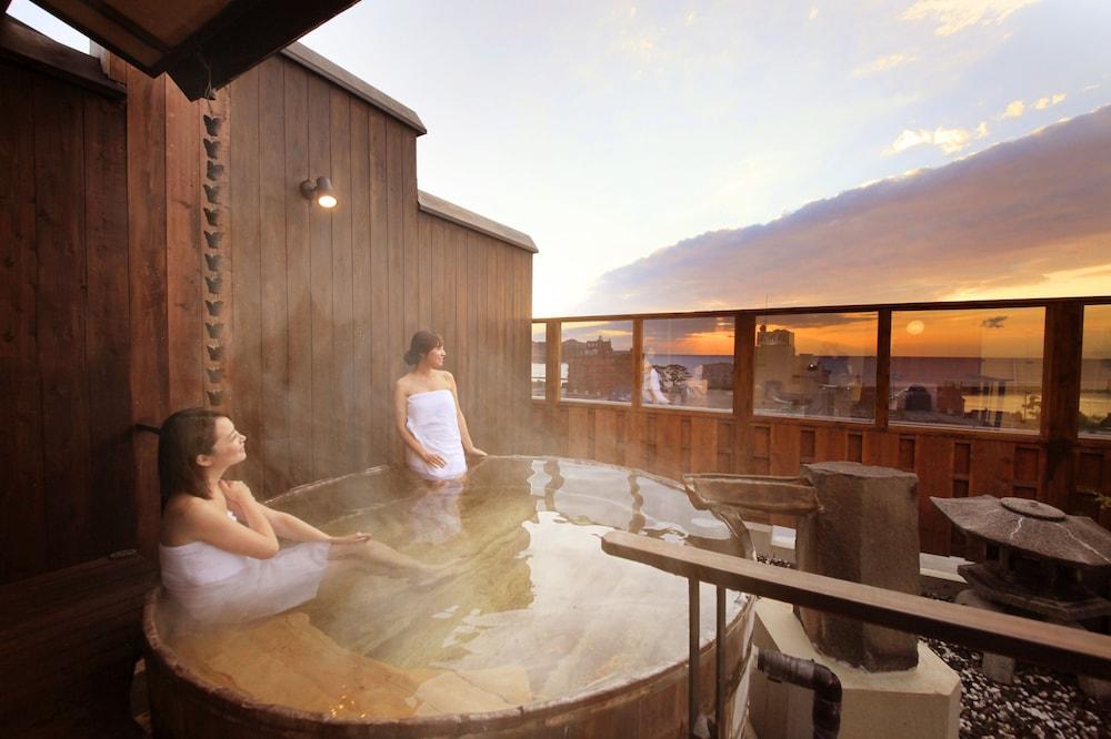 Atarayo Nishiizu Onsen Hotell Exteriör bild