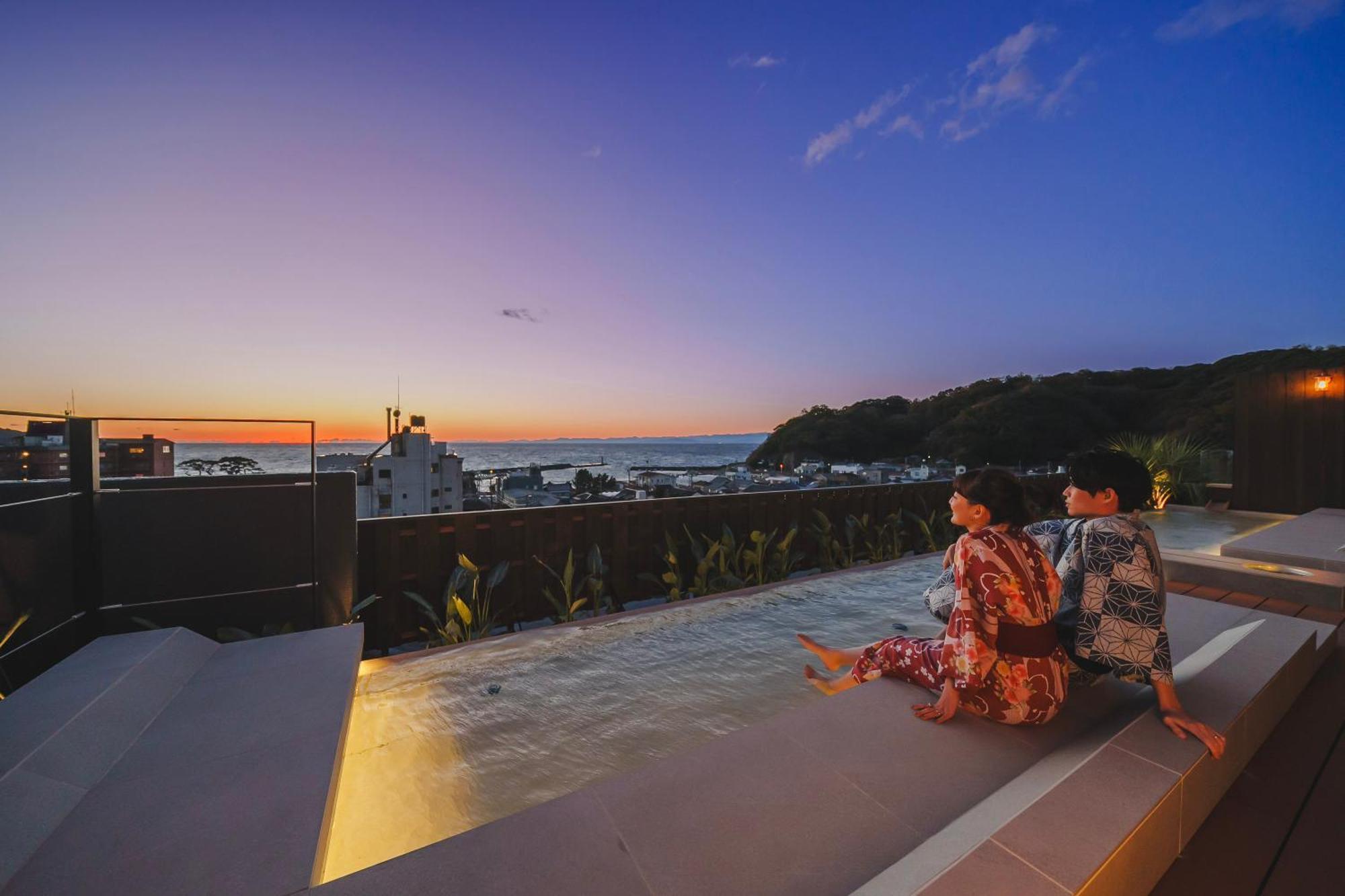 Atarayo Nishiizu Onsen Hotell Exteriör bild